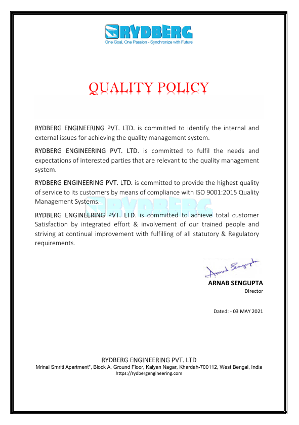 Quality Policy